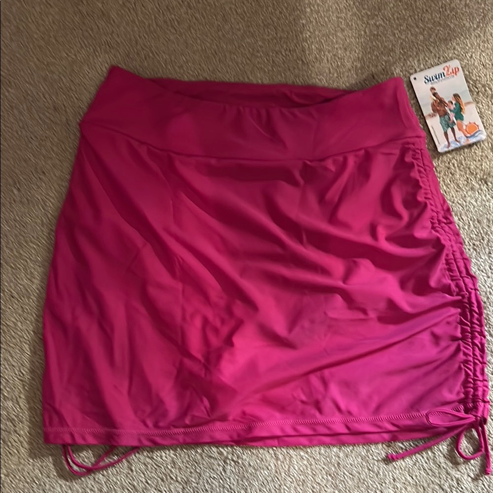 Women's Pink Swim Skirt